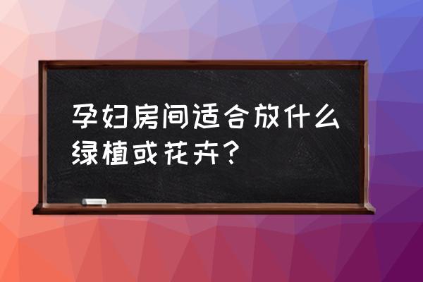 孕妇能养芦荟盆栽吗 孕妇房间适合放什么绿植或花卉？