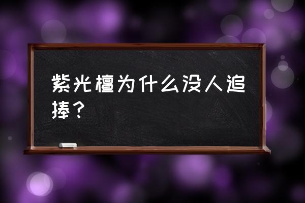 紫光檀木材做二胡好吗 紫光檀为什么没人追捧？